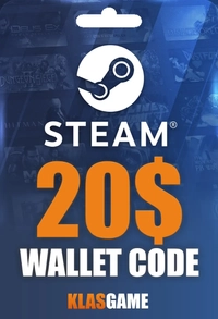 Steam 20 USD Cüzdan Kodu